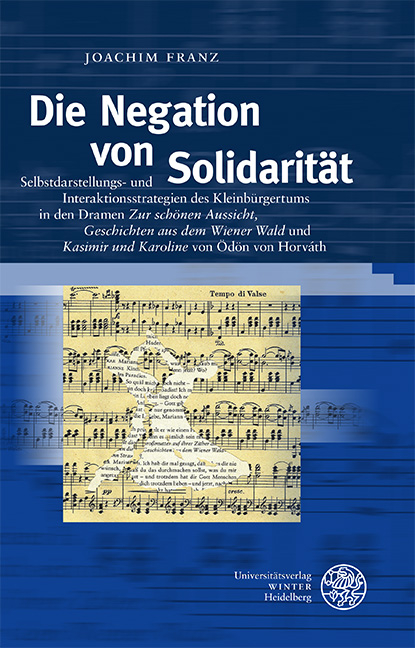 Die Negation von Solidarität - Joachim Franz