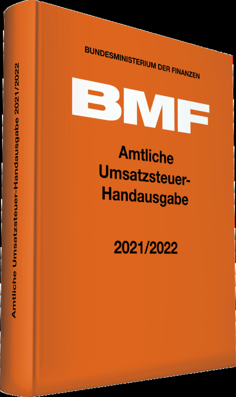 Amtliche Umsatzsteuer-Handausgabe 2021/2022