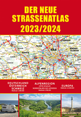 Straßenatlas 2023/2024 für Deutschland und Europa - 