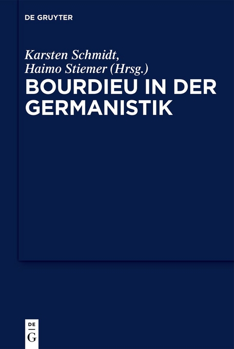 Bourdieu in der Germanistik - 