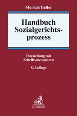 Handbuch Sozialgerichtsprozess - Klaus Niesel, Günter Merkel, Katharina Beller