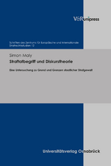 Straftatbegriff und Diskurstheorie - Simon Maly