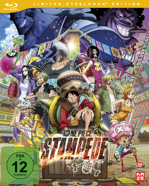 One Piece: Stampede - Movie - Blu-ray - Steelbook - Takashi Otsuka