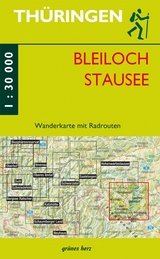 Wanderkarte Bleilochstausee - 