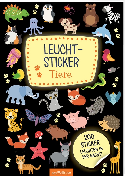 Leucht-Sticker – Tiere