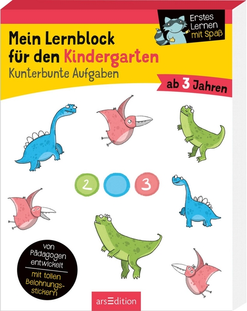 Mein Lernblock für den Kindergarten – Kunterbunte Aufgaben - Hannah Lang