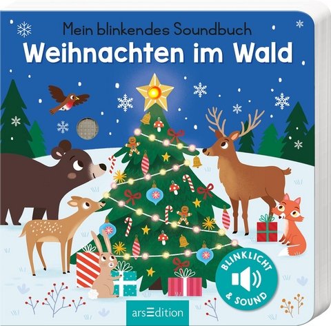 Mein blinkendes Soundbuch – Weihnachten im Wald - Maria Höck