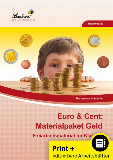 Euro & Cent - Materialpaket Geld - Marion von Vlahovits
