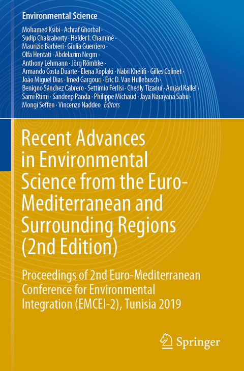 Recent Advances in Environmental Science from the Euro-Mediterranean and Surrounding Regions (2nd Edition) - 