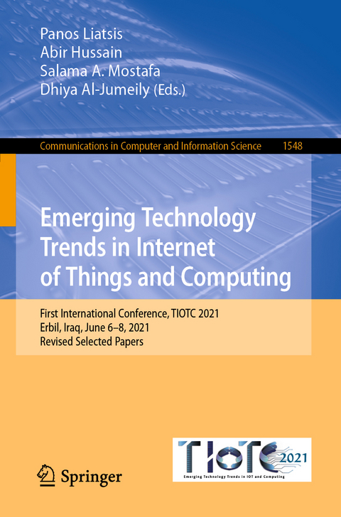 Emerging Technology Trends in Internet of Things and Computing - 