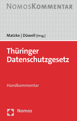 Thüringer Datenschutzgesetz - 