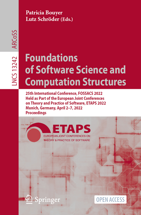 Foundations of Software Science and Computation Structures - 