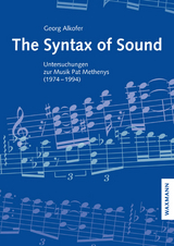 The Syntax of Sound - Georg Alkofer