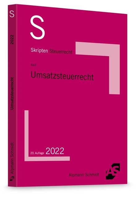 Skript Umsatzsteuerrecht - Wolfram Reiß