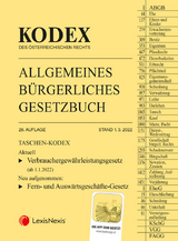 Taschen-Kodex ABGB 2022 - inkl. App - Doralt, Werner