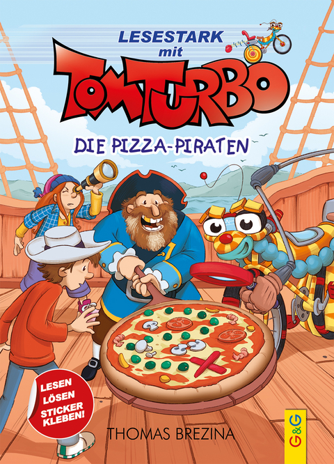 Tom Turbo - Lesestark - Die Pizza-Piraten - Thomas Brezina