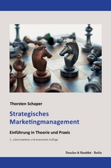 Strategisches Marketingmanagement. - Schaper, Thorsten