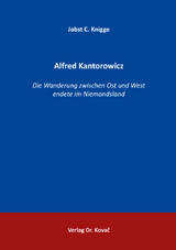 Alfred Kantorowicz - Jobst C. Knigge