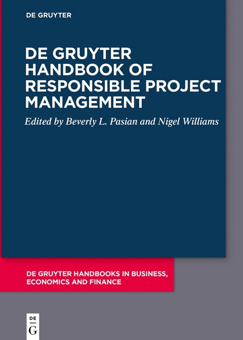 De Gruyter Handbook of Responsible Project Management - 