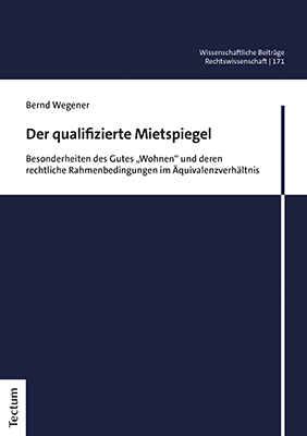 Der qualifizierte Mietspiegel - Bernd Wegener