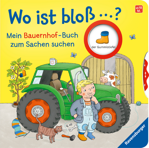 Wo ist bloß...? Mein Bauernhof-Buch zum Sachen suchen - Kathrin Lena Orso