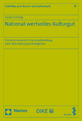 National wertvolles Kulturgut - Louisa Kimmig