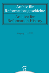 Archiv für Reformationsgeschichte – Aufsatzband