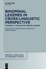 Binominal Lexemes in Cross-Linguistic Perspective - 