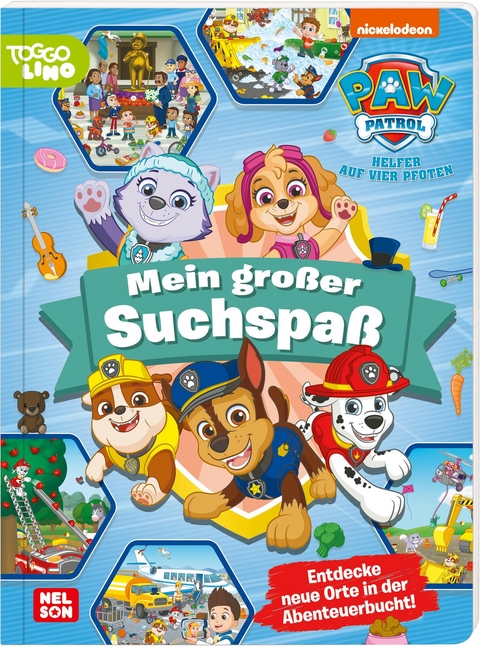 PAW Patrol Pappbilderbuch: Mein großer Suchspaß