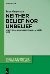 Neither Belief nor Unbelief - Sona Grigoryan