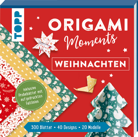 Origami Moments - Weihnachten. Der perfekte Faltspaß für Winter & Weihnachten -  Frechverlag