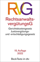 Rechtsanwaltsvergütungsgesetz - 