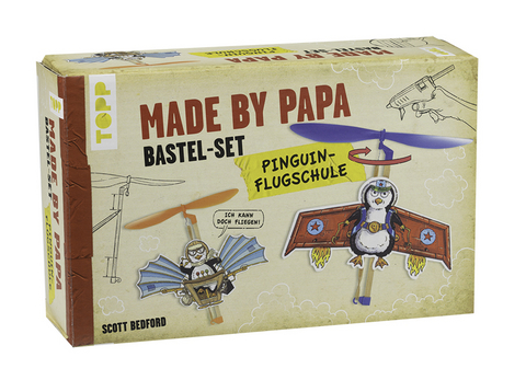 Made by Papa Bastel-Set Pinguin-Flugschule - Scott Bedford