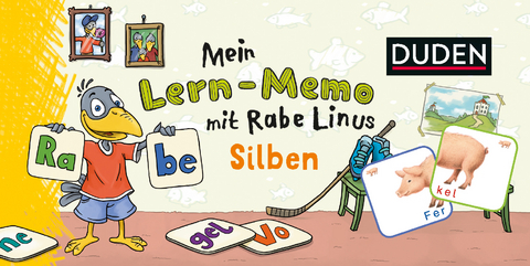 Mein Lern-Memo mit Rabe Linus - Silben VE/3 - Dorothee Raab