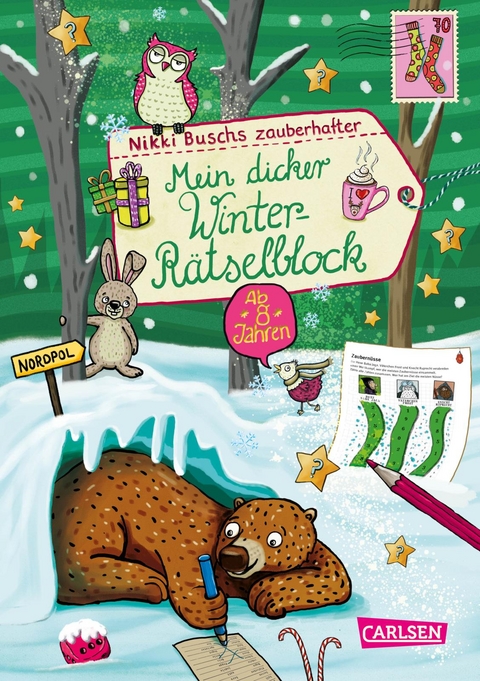 Mein dicker Winter-Rätselblock - Nikki Busch