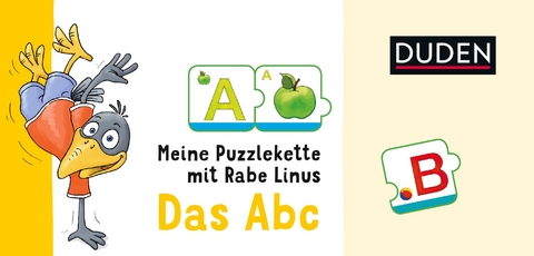 Meine Puzzlekette mit Rabe Linus – Das Abc VE/3 - Dorothee Raab
