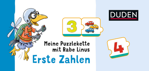 Meine Puzzlekette mit Rabe Linus – Erste Zahlen VE/3 - Dorothee Raab