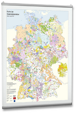 Karte der Gasnetzbetreiber 2022 - 