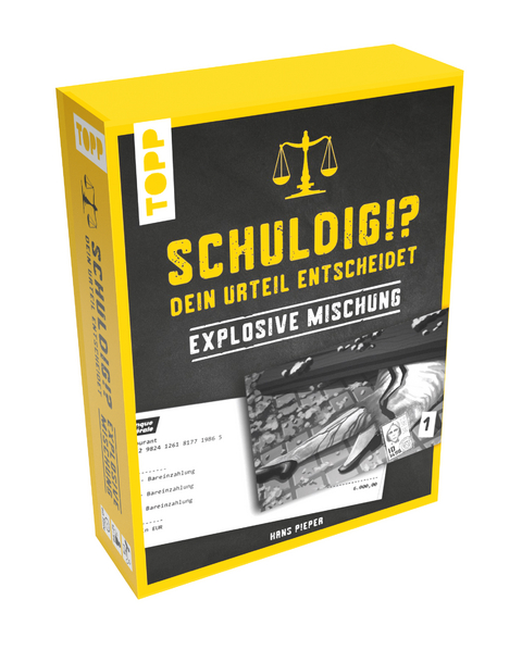 Schuldig?! Dein Urteil entscheidet - Explosive Mischung. Krimispiel in 50 Karten - Hans Pieper