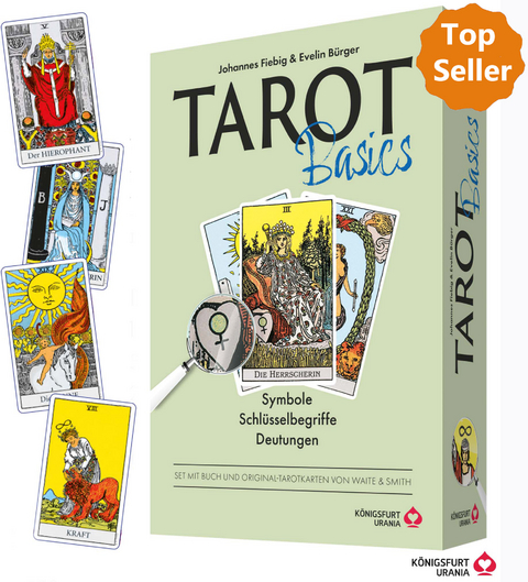 Tarot Basic Waite - Symbole, Schlüsselbegriffe, Deutungen - Johannes Fiebig