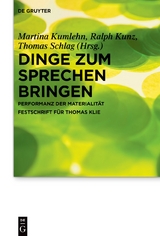 Dinge zum Sprechen bringen - 