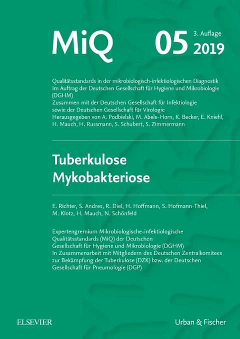 MIQ 05: Tuberkulose Mykobakteriose - Elvira Richter