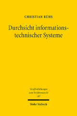 Durchsicht informationstechnischer Systeme - Christian Rühs