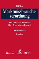 Marktmissbrauchsverordnung - Klöhn, Lars