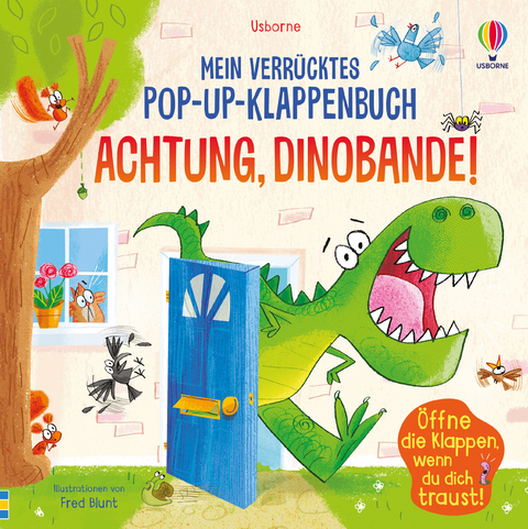 Mein verrücktes Pop-up-Klappenbuch: Achtung, Dinobande! - Sam Taplin