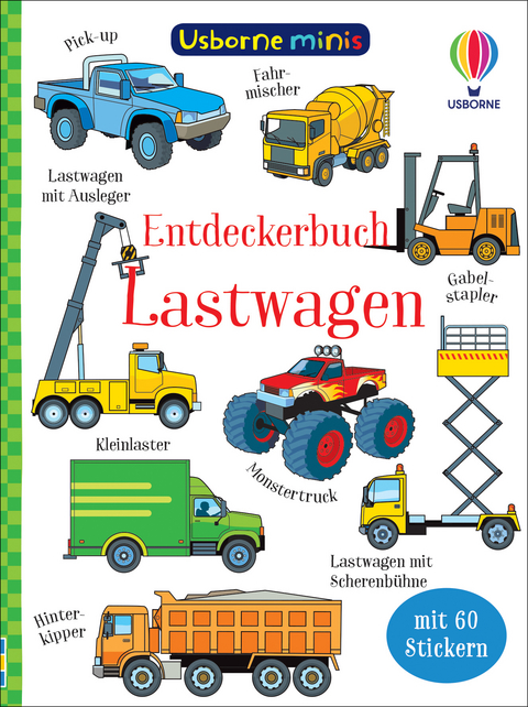 Usborne Minis: Entdeckerbuch Lastwagen - Kate Nolan