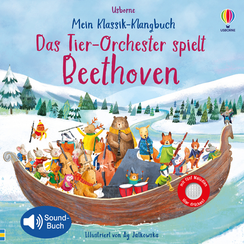 Mein Klassik-Klangbuch: Das Tier-Orchester spielt Beethoven - Sam Taplin