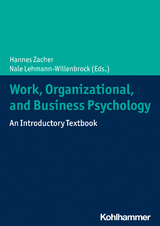 Work, Organizational, and Business Psychology - 