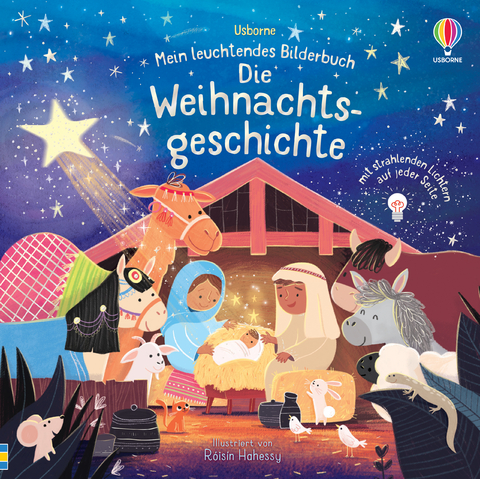 Mein leuchtendes Bilderbuch: Die Weihnachtsgeschichte - Sam Taplin