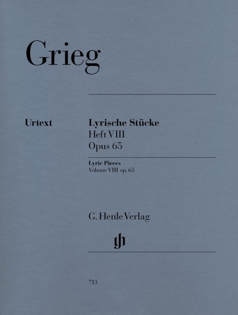 Edvard Grieg - Lyrische Stücke Heft VIII, op. 65 - 